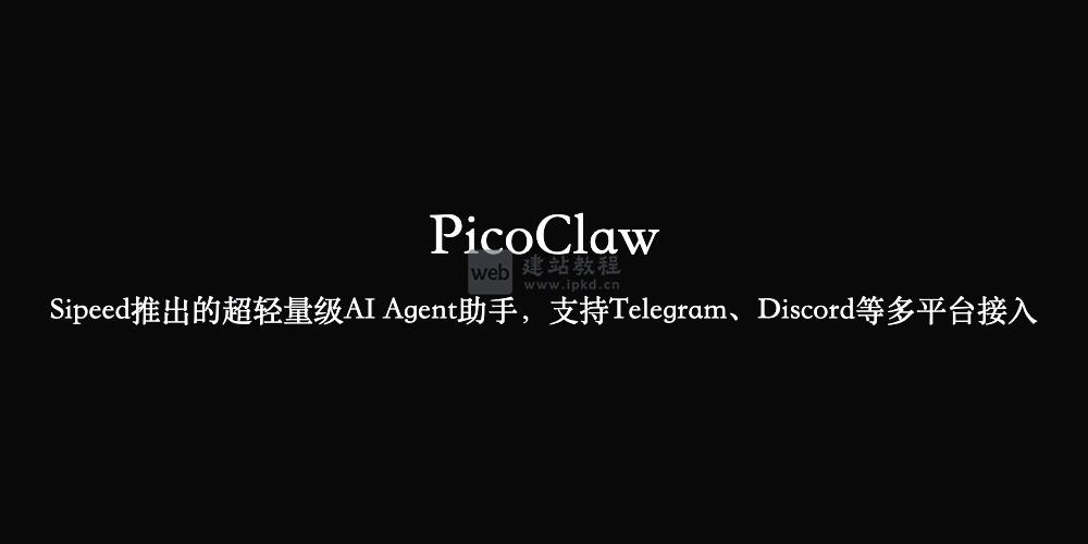 PicoClaw官网使用入口,支持Telegram、Discord等多平台接入