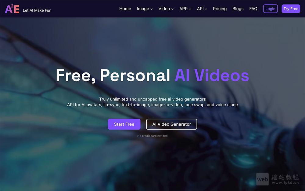 A2E官网使用入口,集声音克隆、唇形同步、图像动效于一体的一站式AI视频生成平台