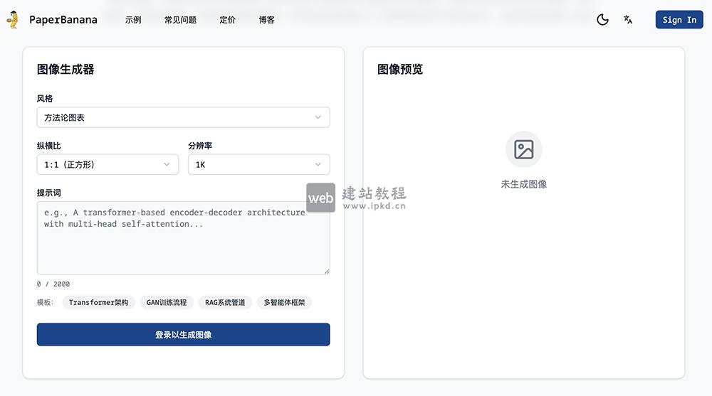 PaperBanana:专为科研、教学等场景打造的学术插图自动生成框架