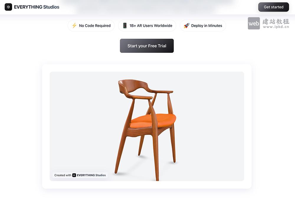 EverythingAR官网使用入口,将文本描述与图像快速转化为3D模型